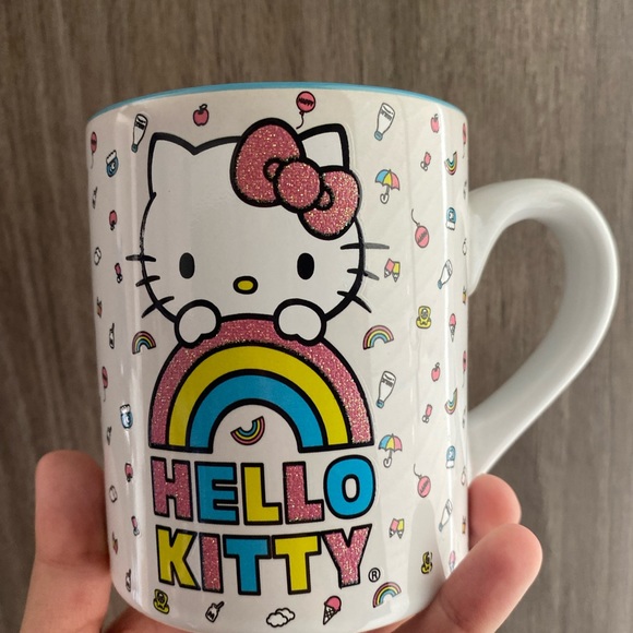 Hello Kitty | Kitchen | Hello Kitty Glitter Mug | Poshmark